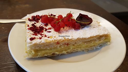 Millefeuilles at Mazā Terapija in Riga