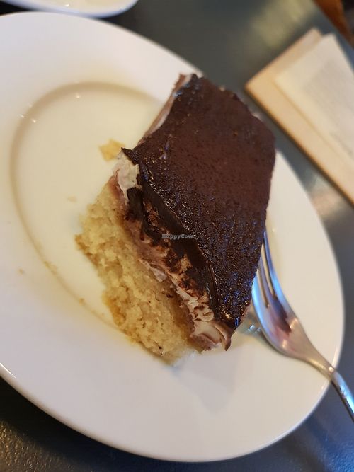 Tiramisu! Soft and delicious! at Mazā Terapija in Riga