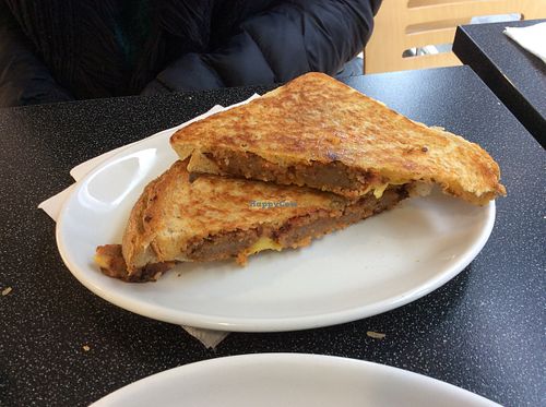 The meatballs and cheese toastie at Coughlans Bakery - High St in Croydon