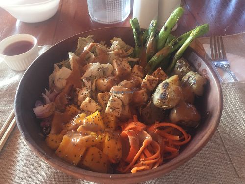 Buddha bowl  at Luca Loko in San Juan Siquijor