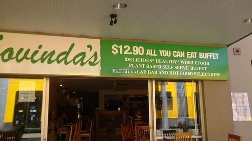 Govinda's new street frontage at Govindas - Surfers Paradise in Surfers Paradise