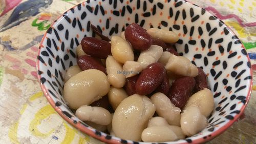 Bean salad side option  at Humpit in York