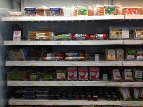 Vegan sausages and more at Astrid och Aporna in Malmo