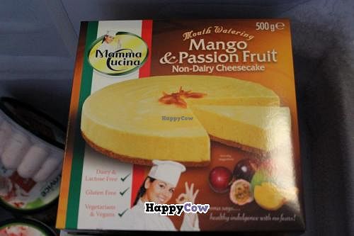 VEGAN Mango Cheesecake at Astrid och Aporna in Malmo