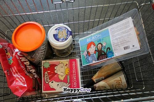 my grocery from A&A at Astrid och Aporna in Malmo