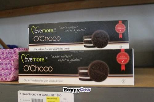 Vegan & gluten free oreo at Astrid och Aporna in Malmo