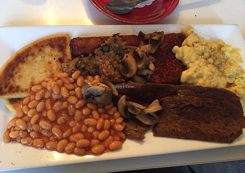 Vegan Breakfast! at Fork and Mustard in Falkirk