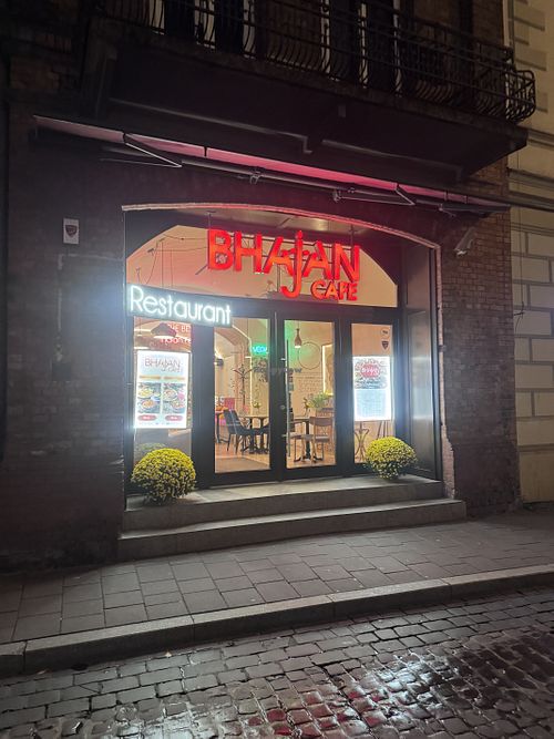 Yep  at Bhajan Cafe in Krakow