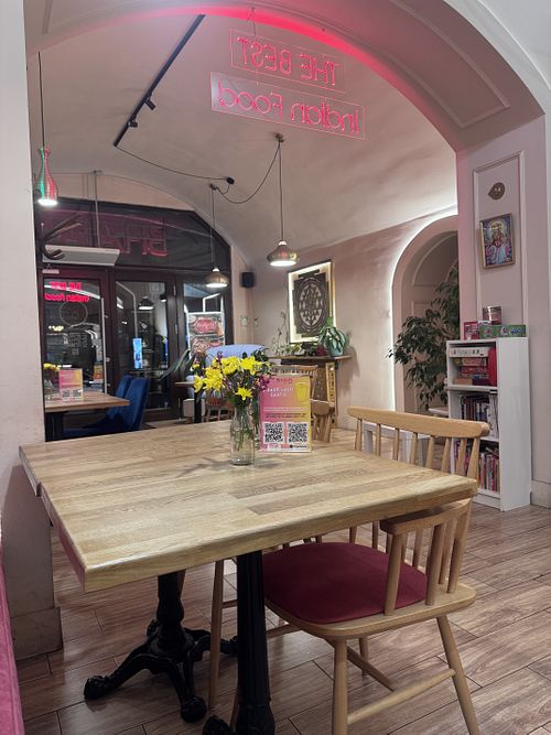 Space   at Bhajan Cafe in Krakow