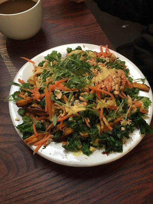 Miso grain bowl at NU Kitchen in Worcester