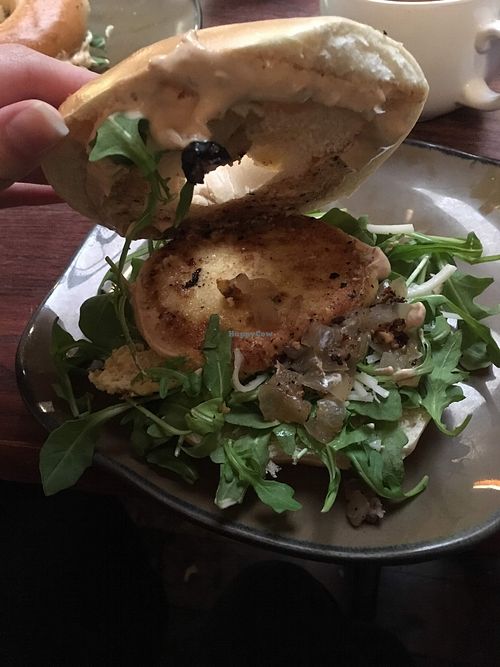 JUST Egg Sandwich!! at NU Kitchen in Worcester