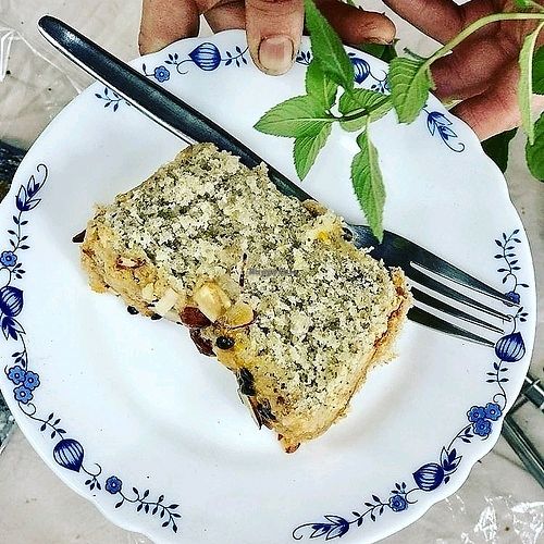 lemon almond and passionfruit GF  at Plantera - Market Stall in Queenstown