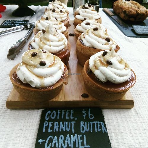 coffee peanut and caramel at Plantera - Market Stall in Queenstown