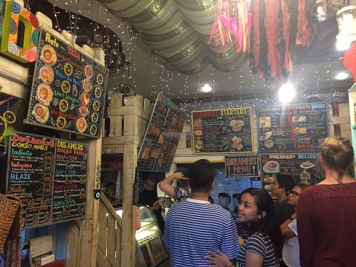 Interior at Dreamland Arts and Crafts Cafe in Tagaytay