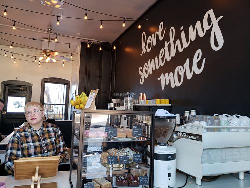 Inside at Amateur Coffee in Omaha