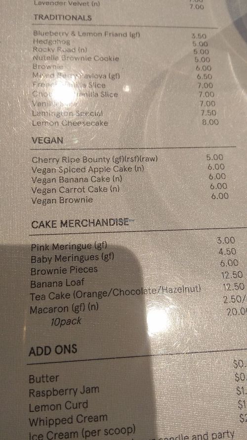 Vegan desert at The Hatter and the Hare in Bayswater