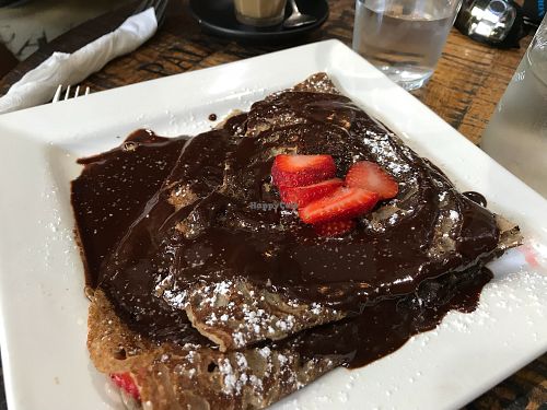 Chocolate and strawberry at Gourmandise de Paris in Pyrmont
