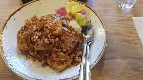 Tofu katsu curry at Tuk Tuck in Bristol