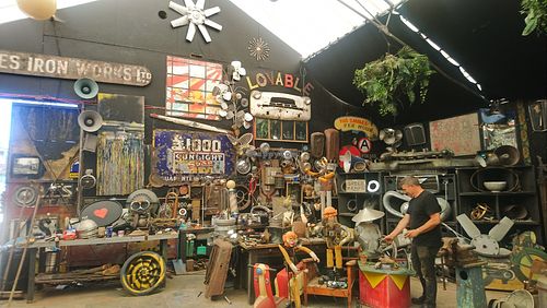 Automata being made at Rockaway Cafe in Temple Cloud