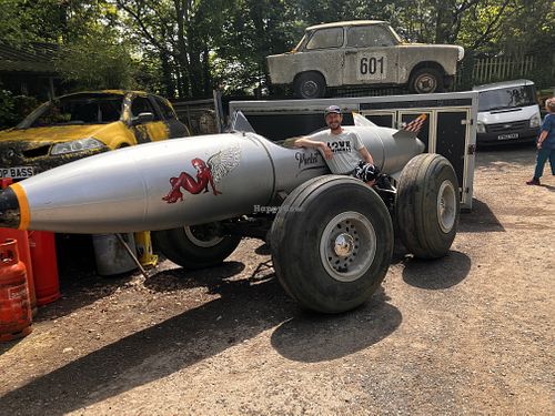 The rocket  at Rockaway Cafe in Temple Cloud