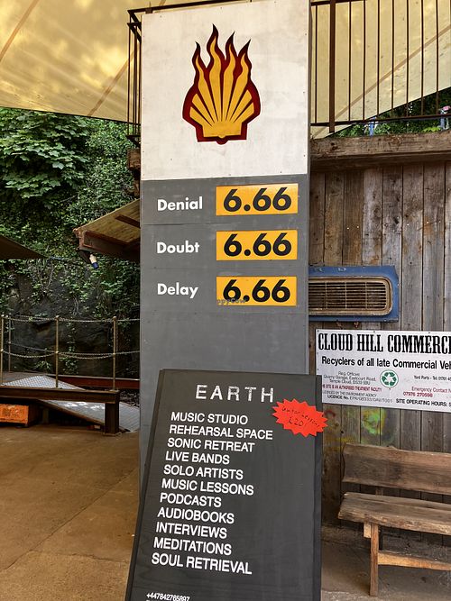 Satan  at Rockaway Cafe in Temple Cloud