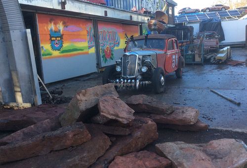 There’s always something to look at! at Rockaway Cafe in Temple Cloud