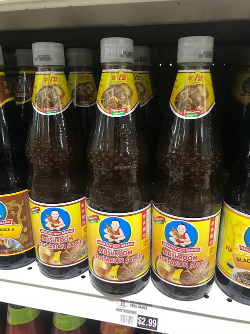Vegan oyster sauce for Chinese/Asian stir fry and sauces. at Ben Thanh Plaza Central Market in Arlington