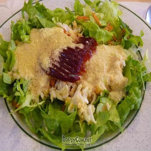 Salad at Vegetariano in Bilbao
