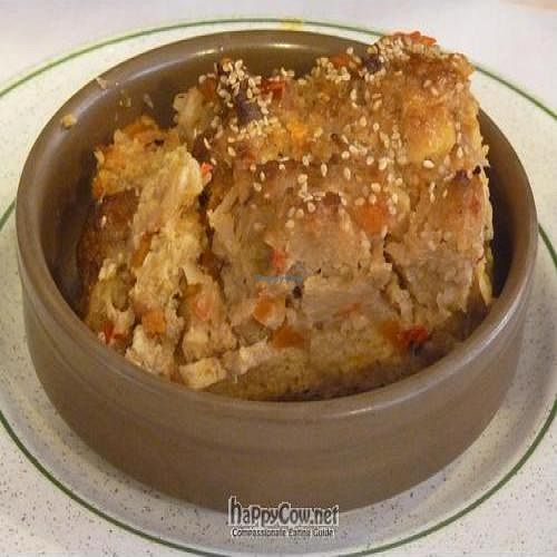 Coliflower cake at Vegetariano in Bilbao