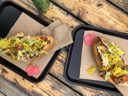 Best Sandwiches in Portland! at Dingers Deli - Food Cart in Portland