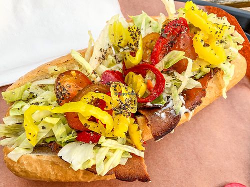 Grinder at Dingers Deli - Food Cart in Portland