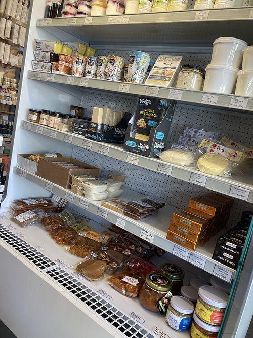 fridge goodies   at Trgovina Krajček in Kranj