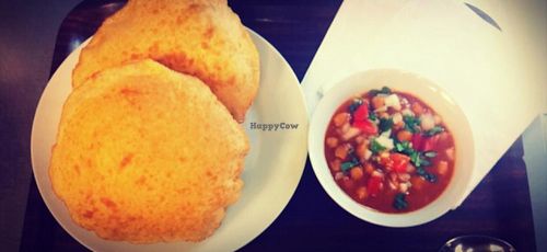 Chana Bhattura at Anand Sweets in Leeds