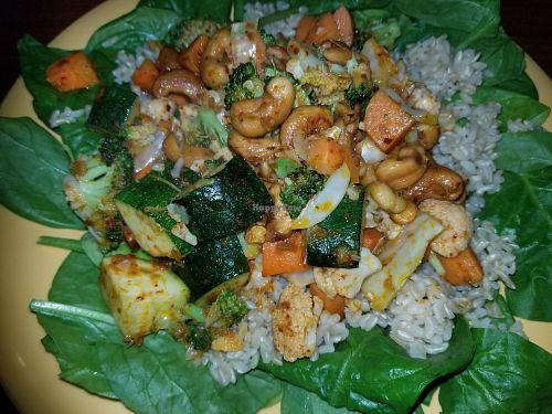 Garlik Veggie Stir Fry at Garlik Vegan in Horse Shoe