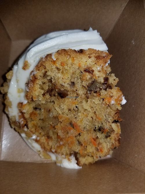 Carrot Cake at Garlik Vegan in Horse Shoe