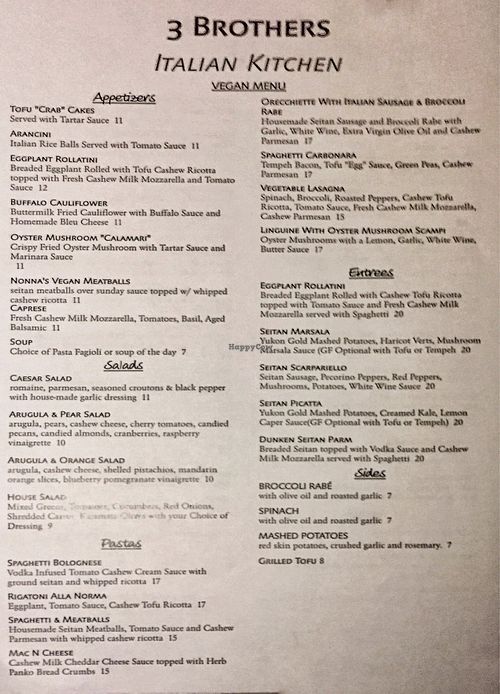 CLOSED 3 Brothers Italian Kitchen Albertson New York Restaurant