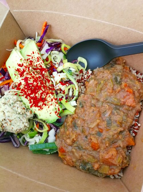 This tasted much better than it looked like! at Miss Nice Banana in Gouda