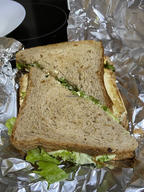 Tofu sandwich  at El Limon in Tenerife