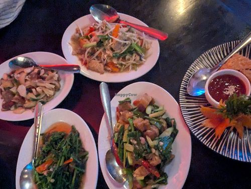 The spread at Farmhouse in Ranong