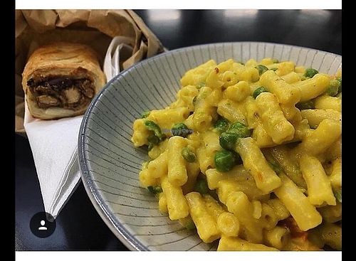 Mac n Cheese at Beans and Greens in Whitehaven