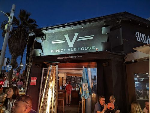 Entrance  at Venice Ale House in Venice