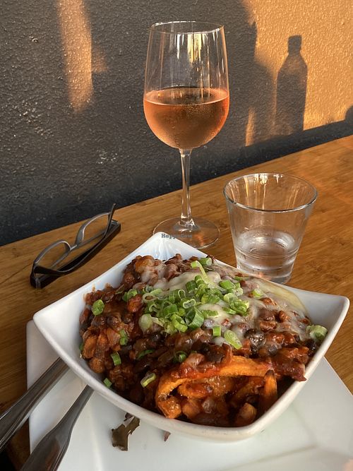 Vegan chili   at Venice Ale House in Venice