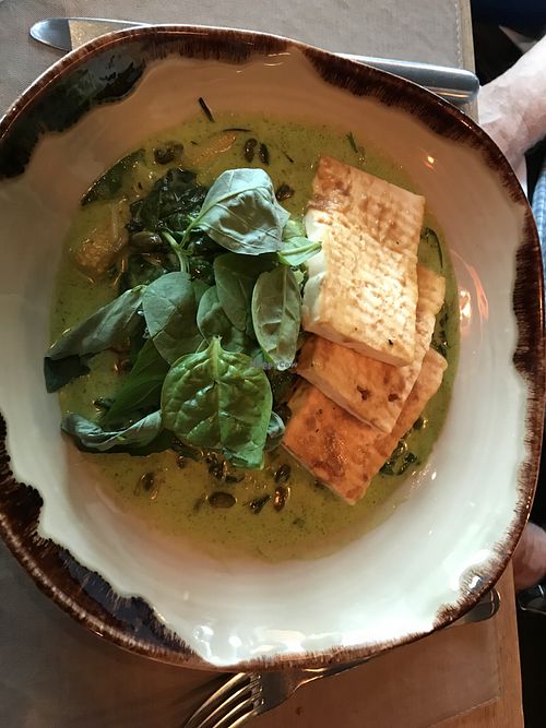 Green curry  at Twist - Hotel Valsana in Arosa