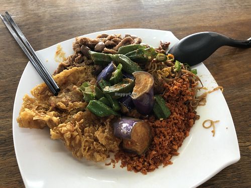 $6.50RM- quite value for money!   at JB Vegetarian - Jalan Trus in Johor Bahru