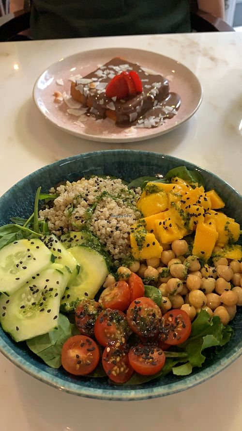 Salad at Frutaria in Lisbon