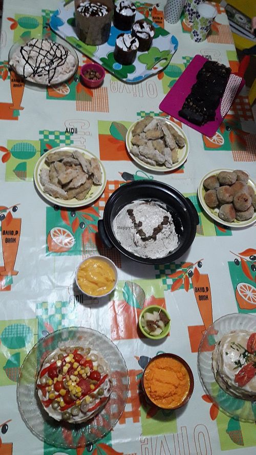 The results of the Christmas workshop at Isla Vegana in Ushuaia