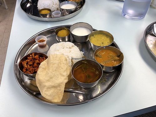 Thali at Komala Vilas Restaurant in Sunnyvale