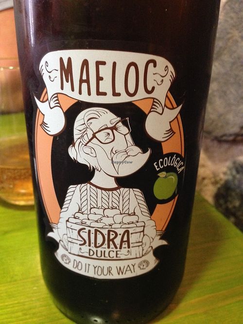 Organic cider  at Gaia in Burgos