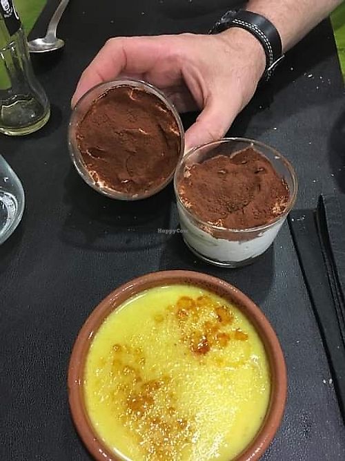 Desserts at Gaia in Burgos