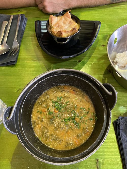 2 entrees  at Gaia in Burgos